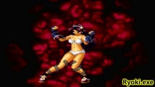 Kuromaru Vs Athena Asamiya The Queen of Fighters