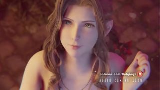 Aerith Handjob Facial [Bulgings] [Sound] [Voiced]