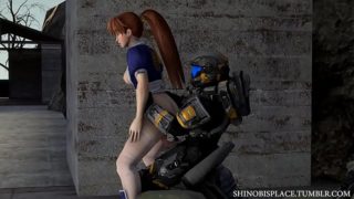 Kasumi and a Halo Spartan