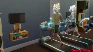 Anime Cosplay Porn Cap 5 hace una gran orgias en el gimnasio mientras boruto les hace de dj termiman todo follando como locos