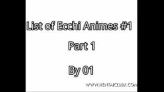 sexy A list of Ecchi Animes Part 1 sexy