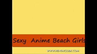 sexy girls Sexy Anime Beach Girlswmv