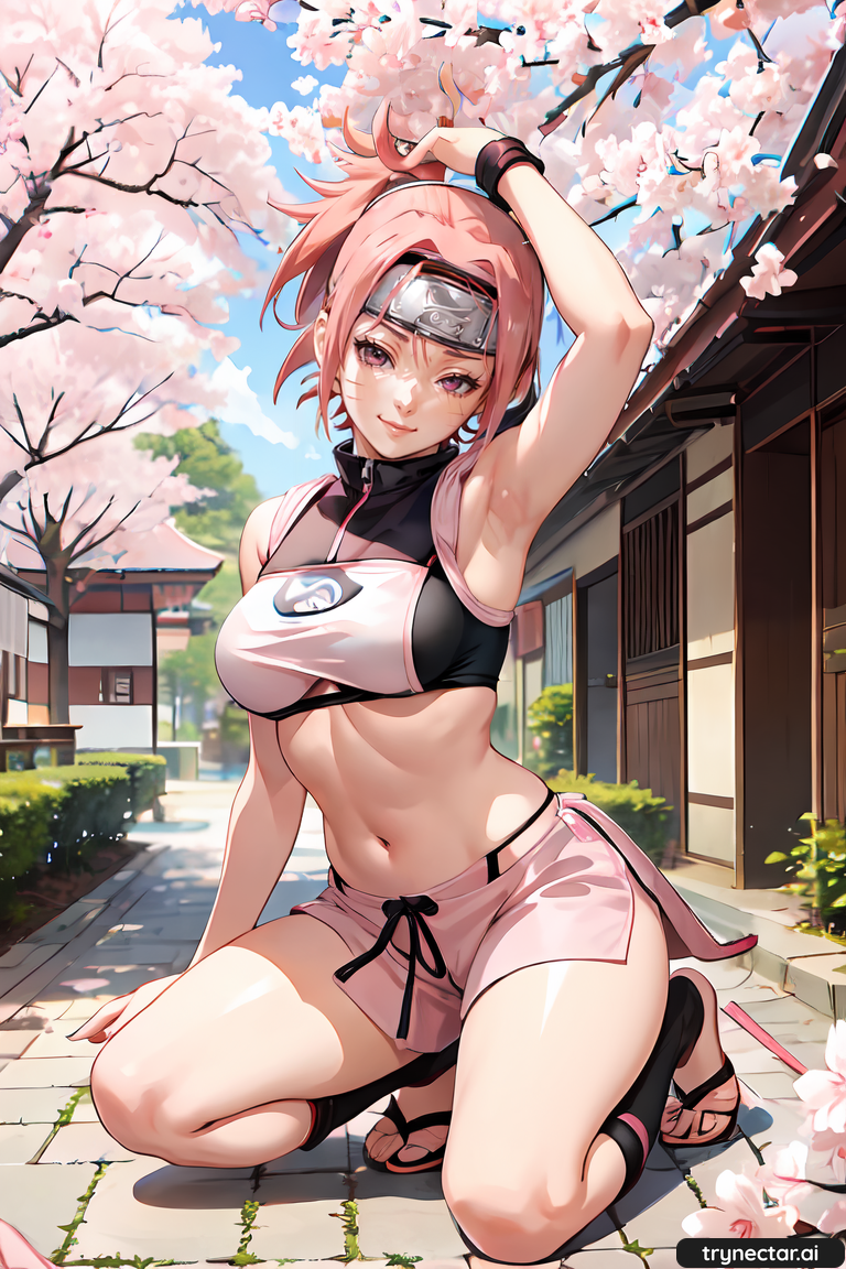 ai_generated aigeneratedp aiwaifu anime female_only hentai naruto_shippuden sakura_haruno trynectar.ai