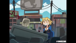 Fallout Vault Girl es Cogida por una Sanguinaria Chichona sin censura Fallout New Vegas Animation