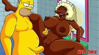 Fucking the big butt housemaid – The Simptoons Simpsons porn