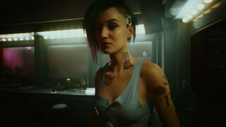 Judy Alvarez – Hammer Club Sex Scene (Cyberpunk 2077 In-game Ultra Settings)