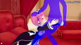 Ram and Rem intense sex. – Re:Zero Hentai