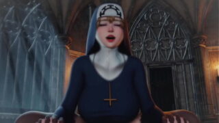 Animation Hentai – Feeding the Nun