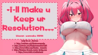 ♡ Girlfriend Helps You Keep Your New Years Resolution ♡ [Erotic Audio Porn]